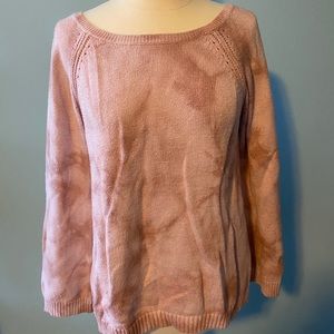 Pink Tie Dye Sweater